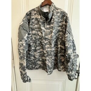 Team Soldier US Army Certified Gear Coat Combat Uniform Jacket Sz XL Regular